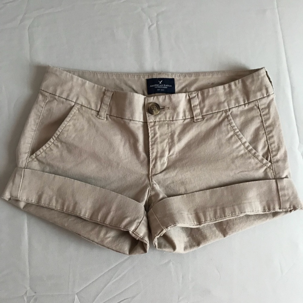 American Eagle Khaki Shorts